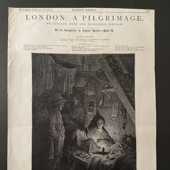 Gustave Dore, Harper's Weekly, Antique Print - Picture 4 of 5